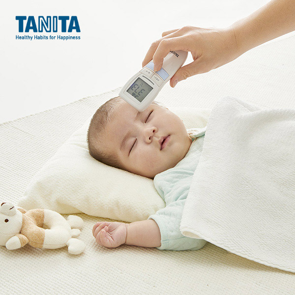 タニタ 非接触体温計（ブルー）