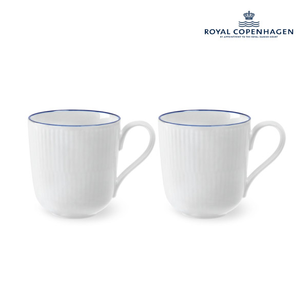 ロイヤル コペンハーゲン ブルーラインマグ  ペア