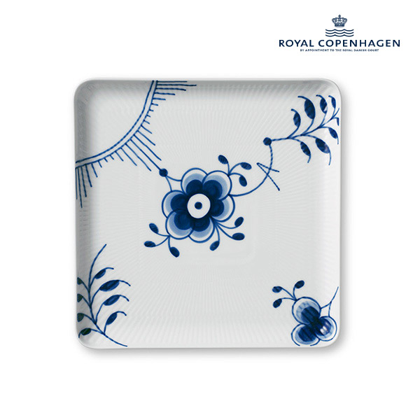 ロイヤル コペンハーゲン ブルーパルメッテ ペタルディッシュ ペア