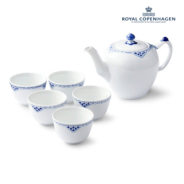 ロイヤル コペンハーゲン プリンセス茶器セット