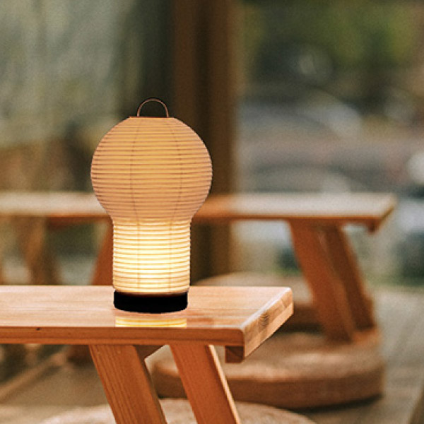 ディクラッセ ボボリ  ポータブルランプ ホワイト