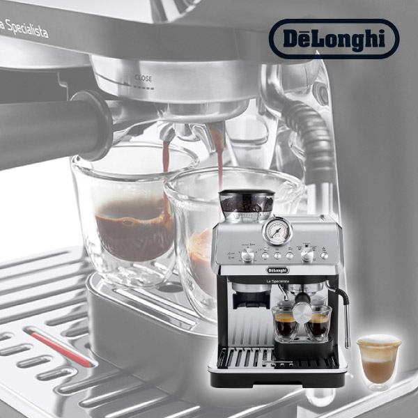 デロンギ エスプレッソ・カプチーノメーカー ブラック