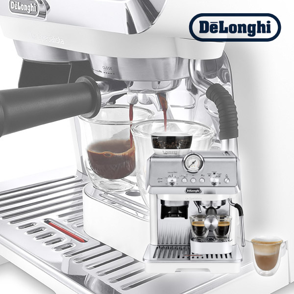 デロンギ エスプレッソ・カプチーノメーカー ホワイト