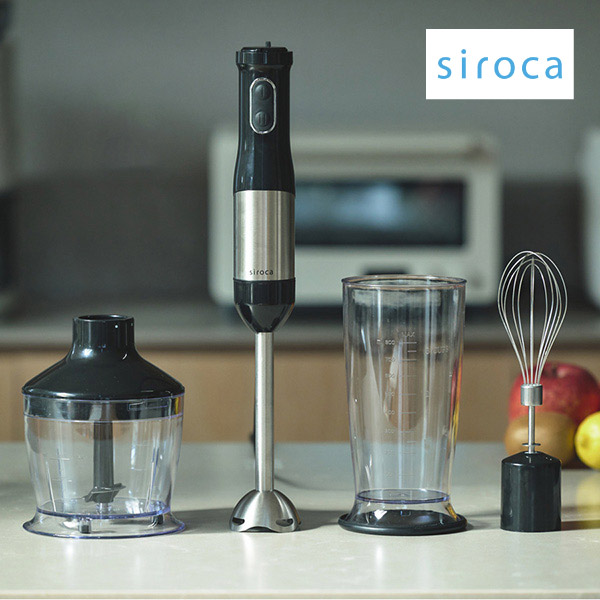 シロカ チョッパー付きハンドブレンダー