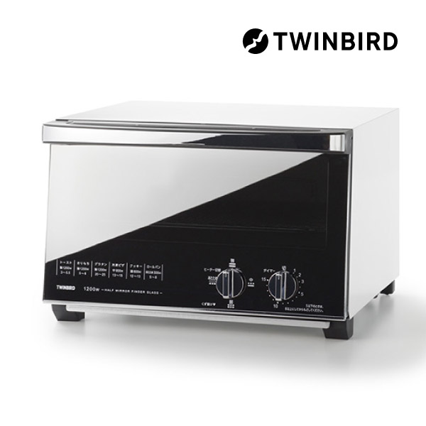 ツインバード ミラーガラスオーブントースター