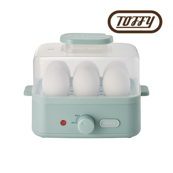 トフィー エッグスチーマー ペールアクア