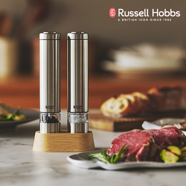 ラッセルホブス 電動ミル ソルト&ペッパーミニ シルバー