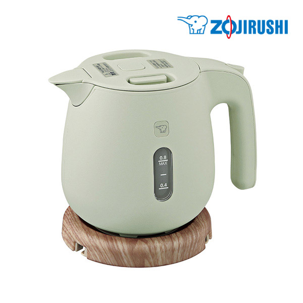 象印 電気ケトル0.8L ダスティグリーン