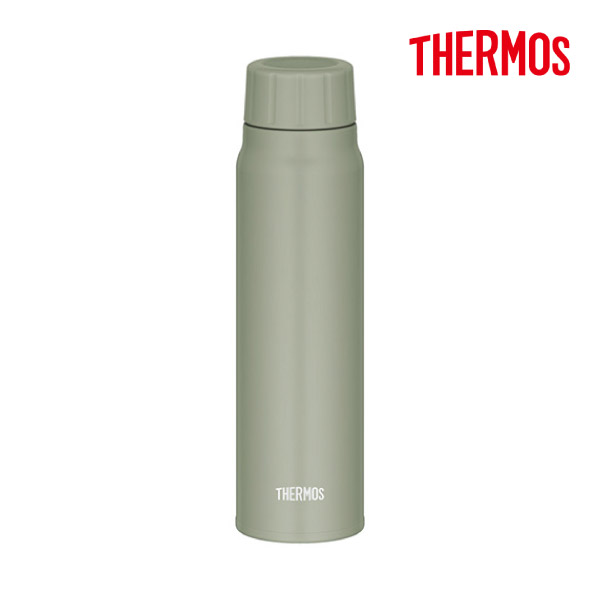 サーモス保冷炭酸飲料ボトル カーキ