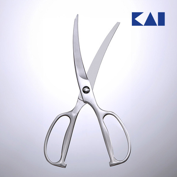 関孫六 鍛造オールステンレスカーブキッチン鋏