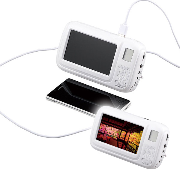 大画面ポータブルTV&ラジオ