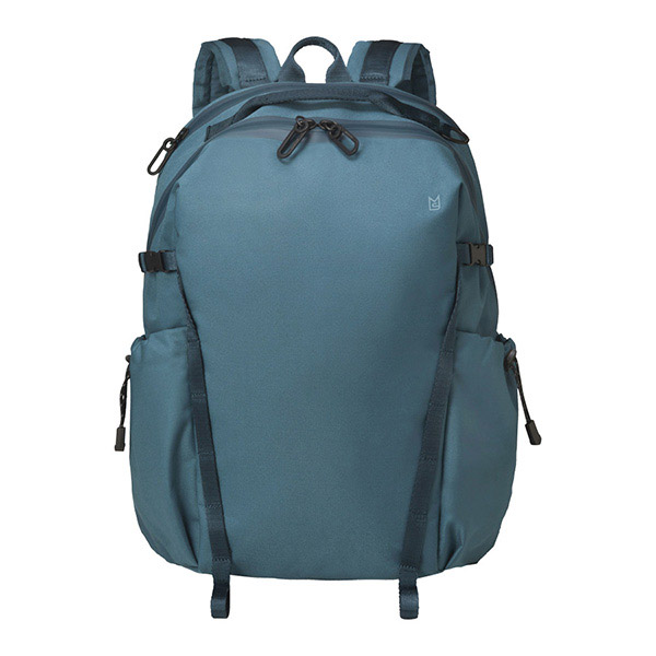 ミレスト LIKID サイドバックルバックパック ブルーグリーン