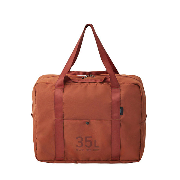 ミレスト ポケッタブルボストンバッグ 35L テラコッタ