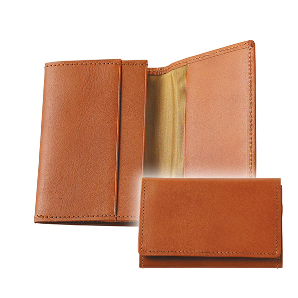 たつのレザー 牛革 名刺入れ