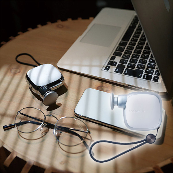 ドクターエア エクサガン ポケット ホワイト