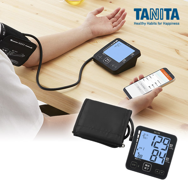 タニタ 上腕式血圧計(スマートフォン連携)