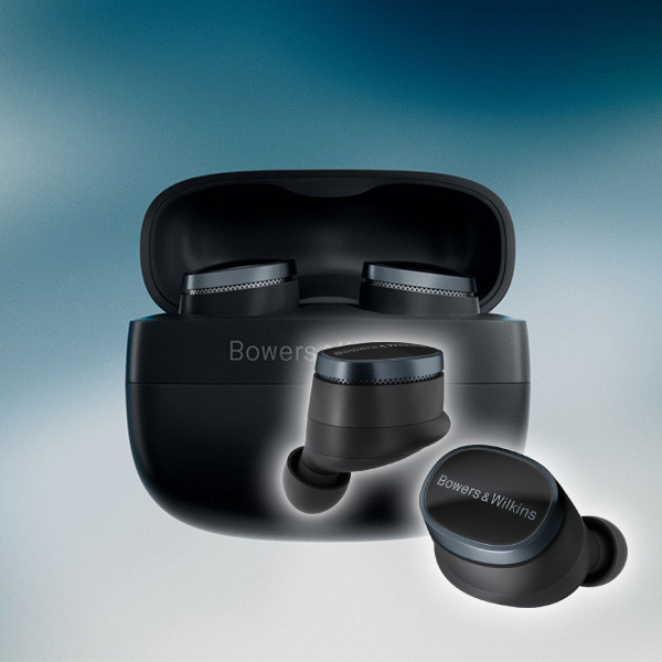 バウワース&ウィルキンス インイヤー ノイズキャンセリング 完全ワイヤレスイヤホン アンスラサイト・ブラック