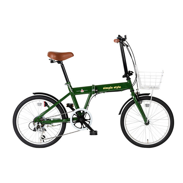 20型折畳自転車 シンプルスタイル M206BS