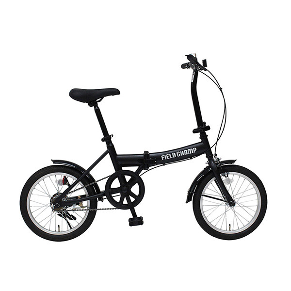 16インチ折畳み自転車  フィールドチャンプ ブラック