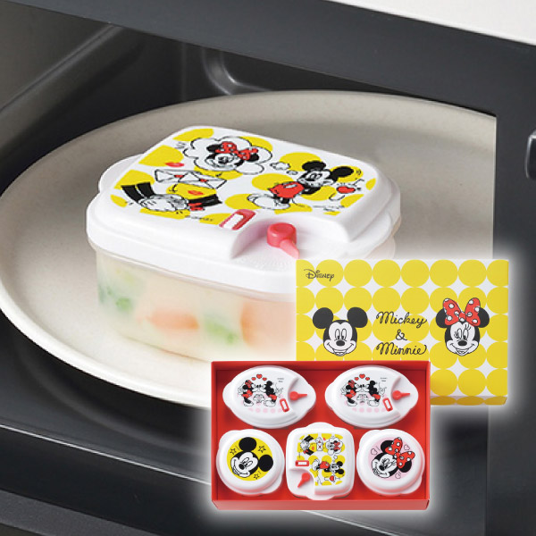ミッキーマウス PT 電子レンジ容器 5PC