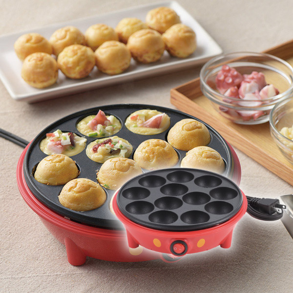 ミッキーマウス 電気たこ焼き器