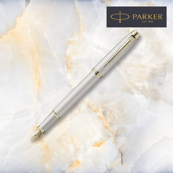 パーカー・IM モノクローム 万年筆F シャンパンCHT