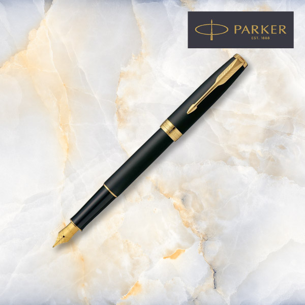 ソネット 万年筆 F マットブラックGT