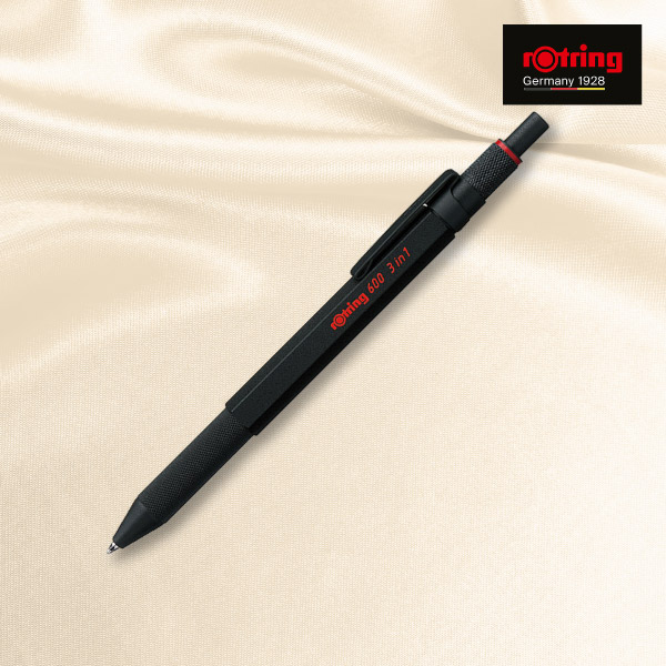 rOtring600　3in1　マルチペン ブラック