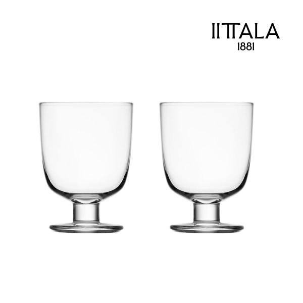 【Iittala】レンピ グラス クリア 2P