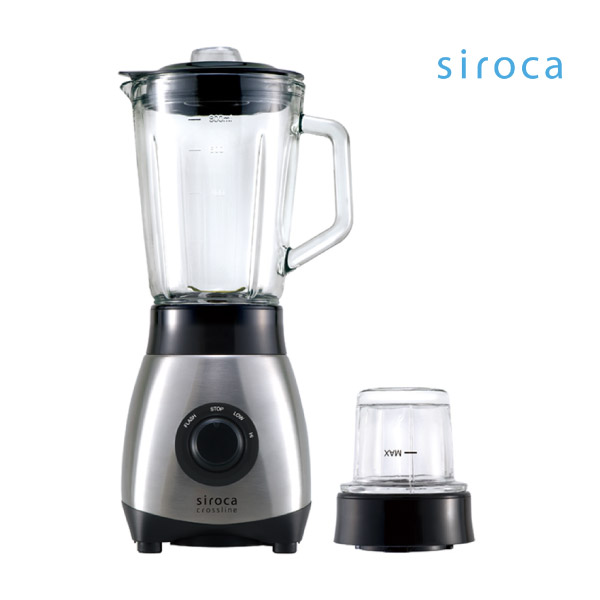 【送料無料】【siroca】ミル付きミキサー