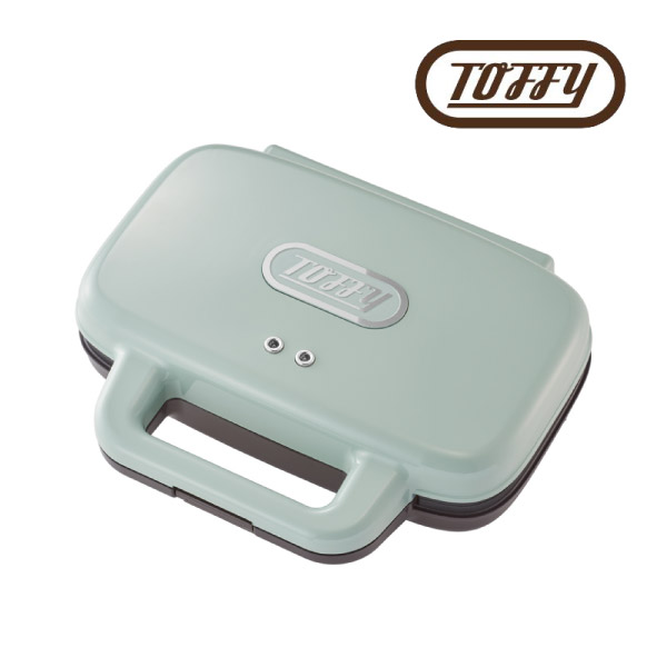 【Toffy】ホットサンドメーカー ペールアクア