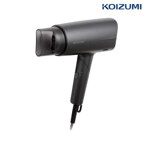 【KOIZUMI】マイナスイオンヘアドライヤー グレー