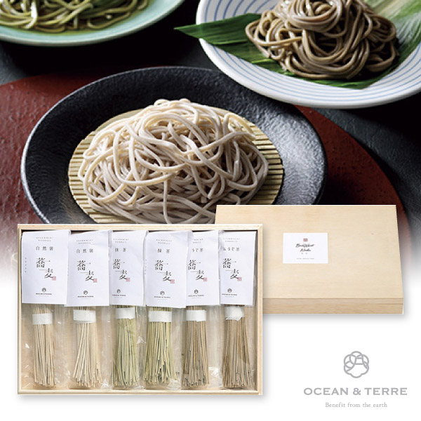 木箱入り お蕎麦セット