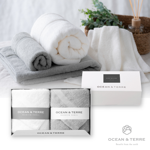 PREMIUM フェイスタオル2枚