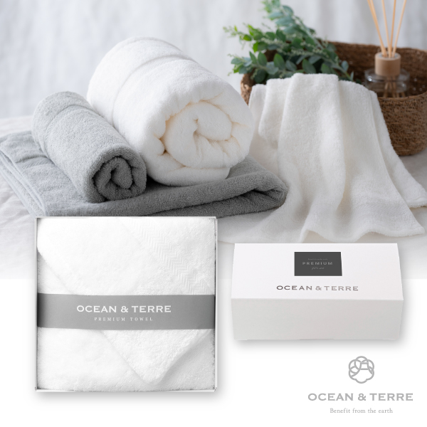 PREMIUM バスタオル1枚（ホワイト）