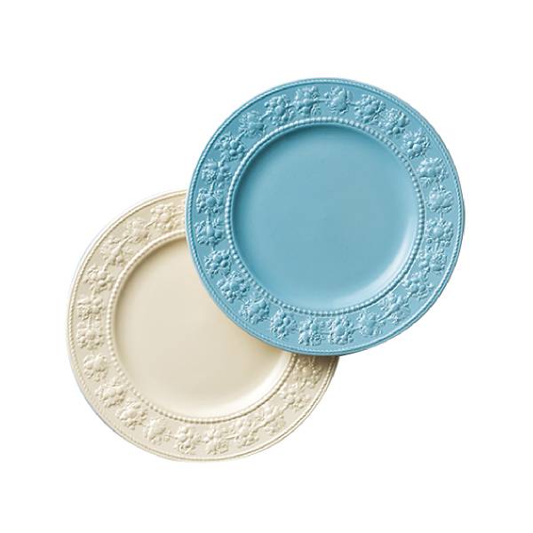 WEDGWOOD（ウェッジウッド） フェスティビティ アイボリー・ブルー プレート27cm ペア