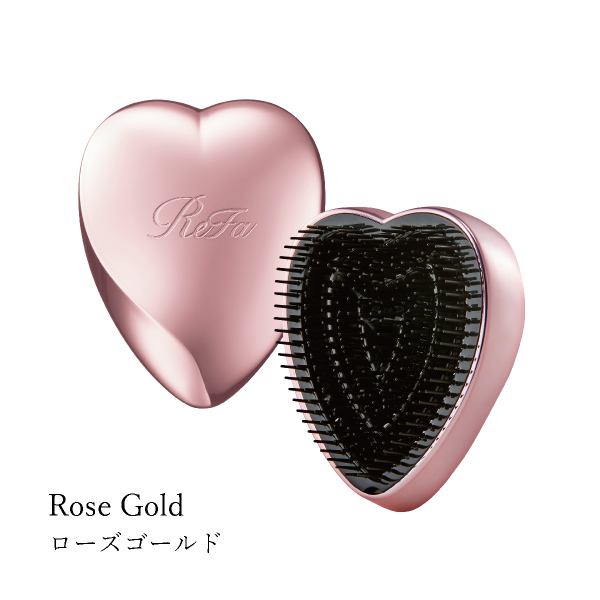 ReFa HEART BRUSH/ハートブラシ（ローズゴールド）