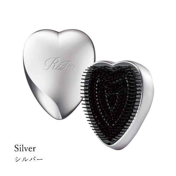 ReFa HEART BRUSH/ハートブラシ（シルバー）