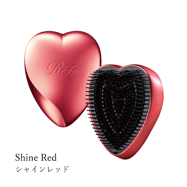 ReFa HEART BRUSH/ハートブラシ（シャインレッド）
