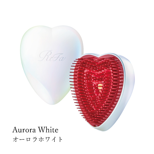 ReFa HEART BRUSH/ハートブラシ（オーロラホワイト）