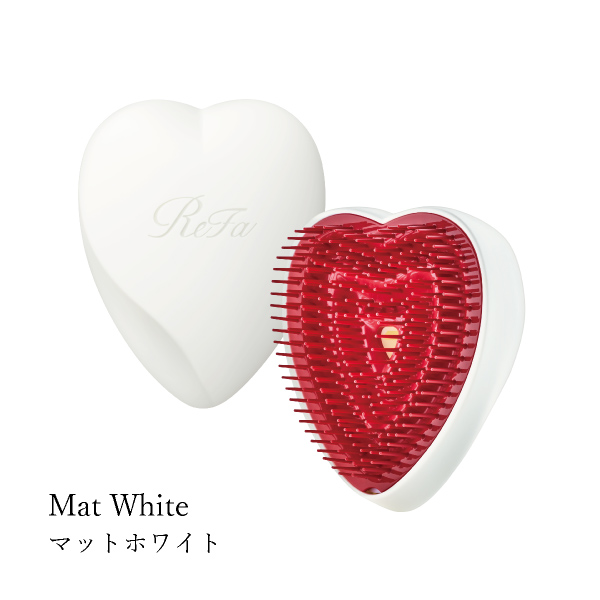 ReFa HEART BRUSH/ハートブラシ（マットホワイト）