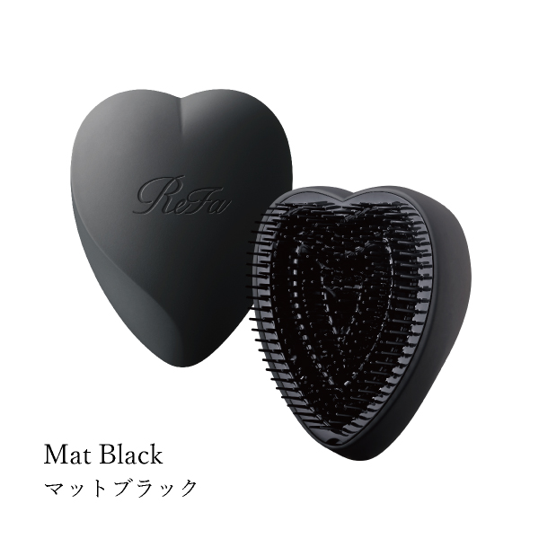ReFa HEART BRUSH/ハートブラシ（マットブラック）