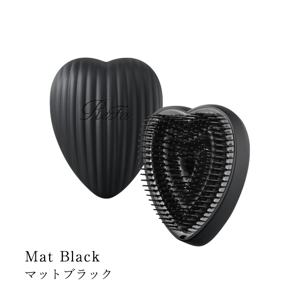 ReFa HEART BRUSH RAY/ハートブラシレイ（マットブラック）