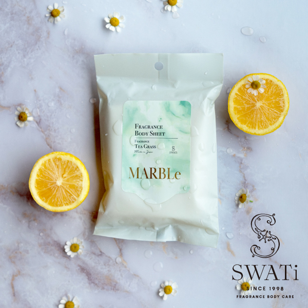 【SWATi】 フレグランスボディシート -FRAGRANCE BODY SHEET- （TEA GRASS）