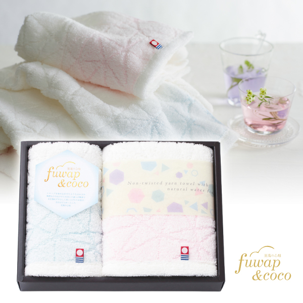 フワップ＆ココ～至高の心地～　フェイスタオル・ハンドタオル