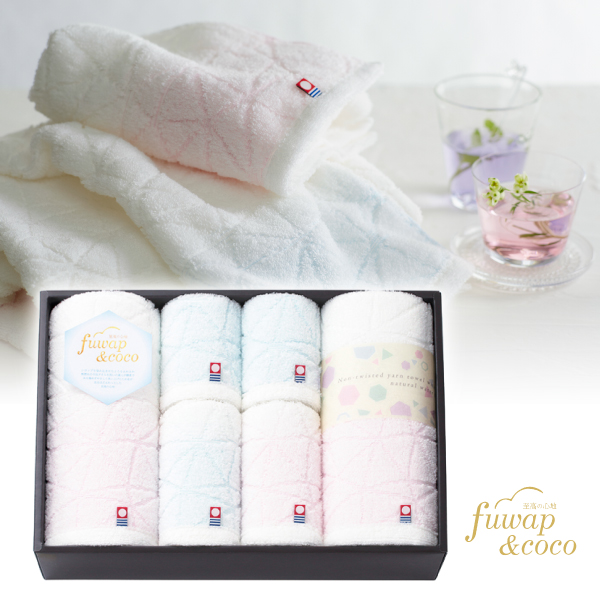 フワップ＆ココ～至高の心地～　バスタオル2P・フェイスタオル2P・ハンドタオル2P
