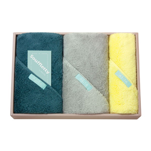 Souffletty 〈スフレッティ〉 by ASiTA タオルセットE