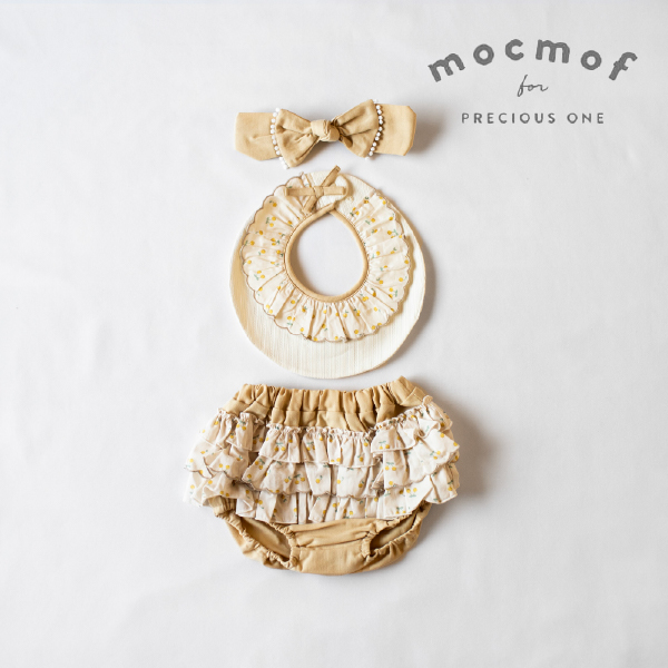 【mocmof モクモフ】女の子 おめかしギフトセット(チェリーイエロー）
