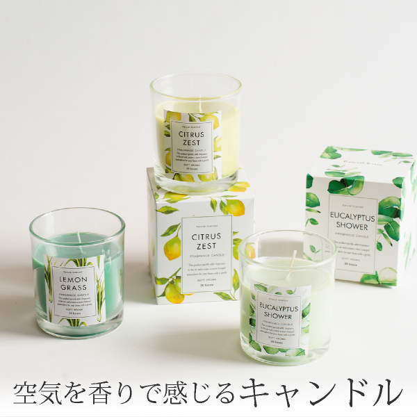 GREEN OASIS グラス入りキャンドル