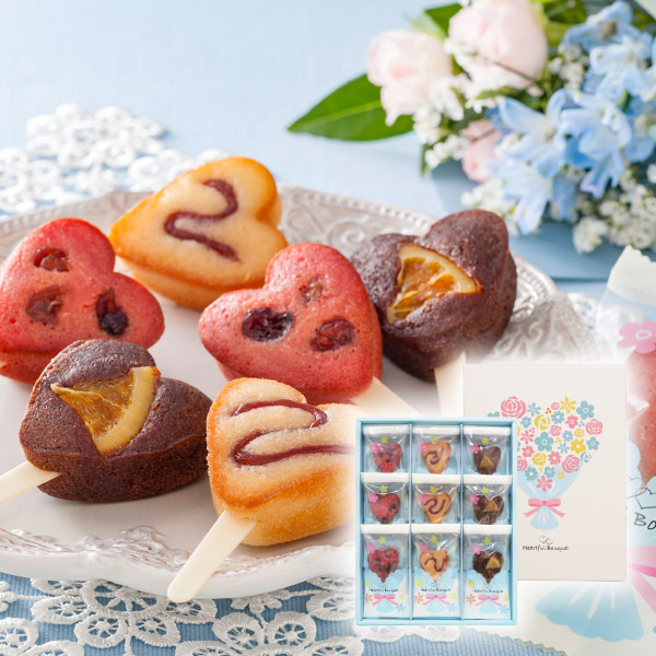 【ハートフルブーケ】ブーケフィナンシェ（9個入）